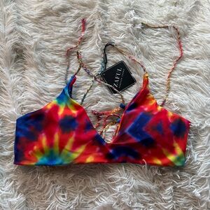 Zaful Tie-Dye Bikini